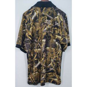 Fishouflage Men's Large T-Shirt Fishing Camouflage Short Sleeve Fish Print